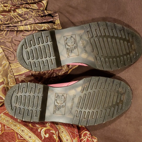 NEW Dr. Martens Leather pink oxfords....size 7 - Picture 5 of 8